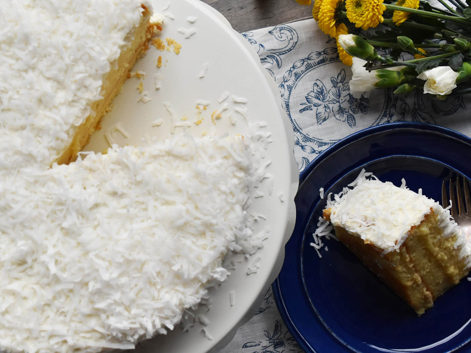 Coconut Cream Cake